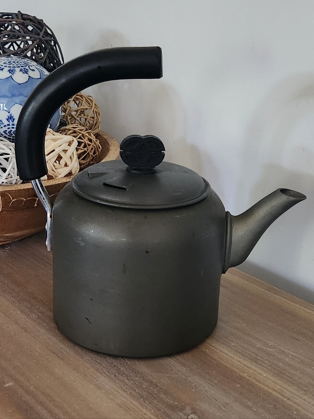 Vintage Calphalon Hard Anodized Tea Kettle - Made in Ireland / USA Farmhouse